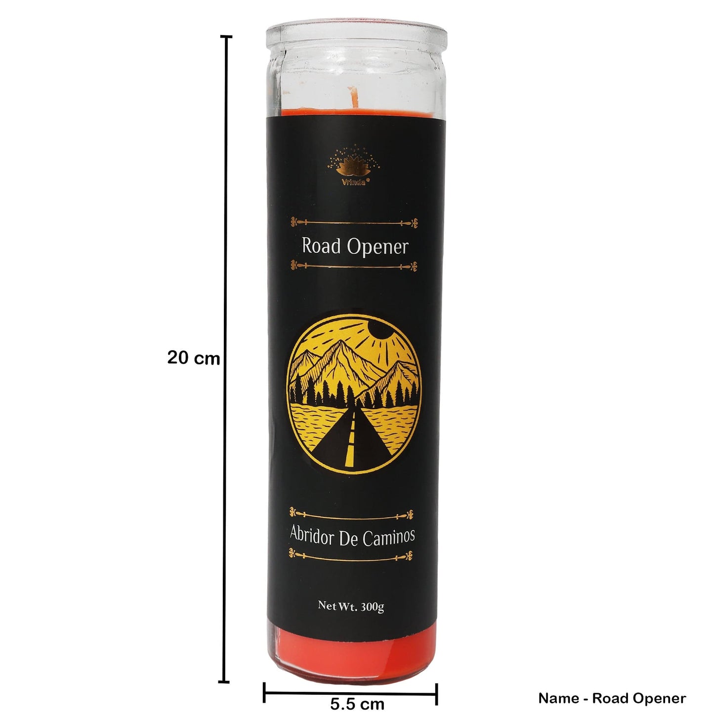 Road Opener 7 Day Ritual candle - Authentic Occult and Witchcraft Supply Image