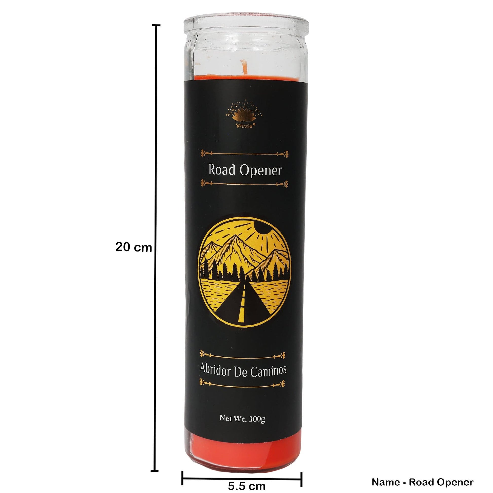 Road Opener 7 Day Ritual candle - Authentic Occult and Witchcraft Supply Image