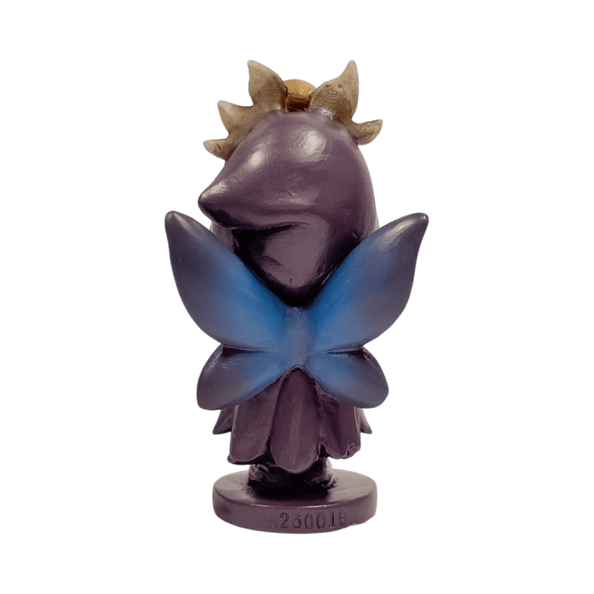 Spirit Fairies Morrwyn Figurine – Gothic Purple Fairy with Skulls