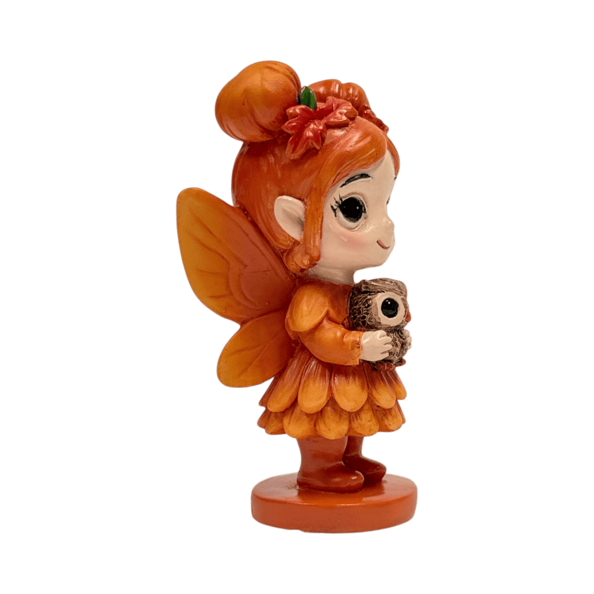 Spirit Fairies Rowan Figurine – Autumn Fairy with Owl