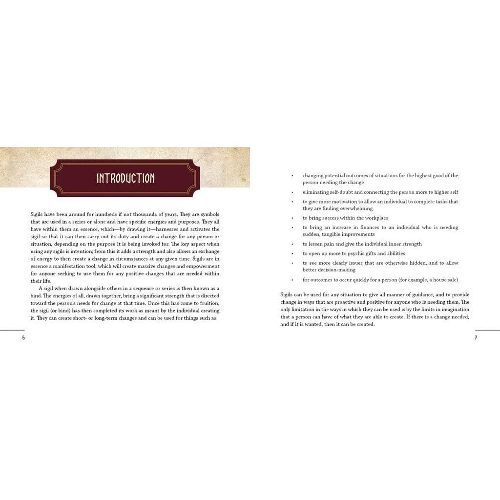 Sigils – Oracle Kit Box Set with 21 Cards and Guidebook for Manifestation & Empowerment - Authentic Occult and Witchcraft Supply Image