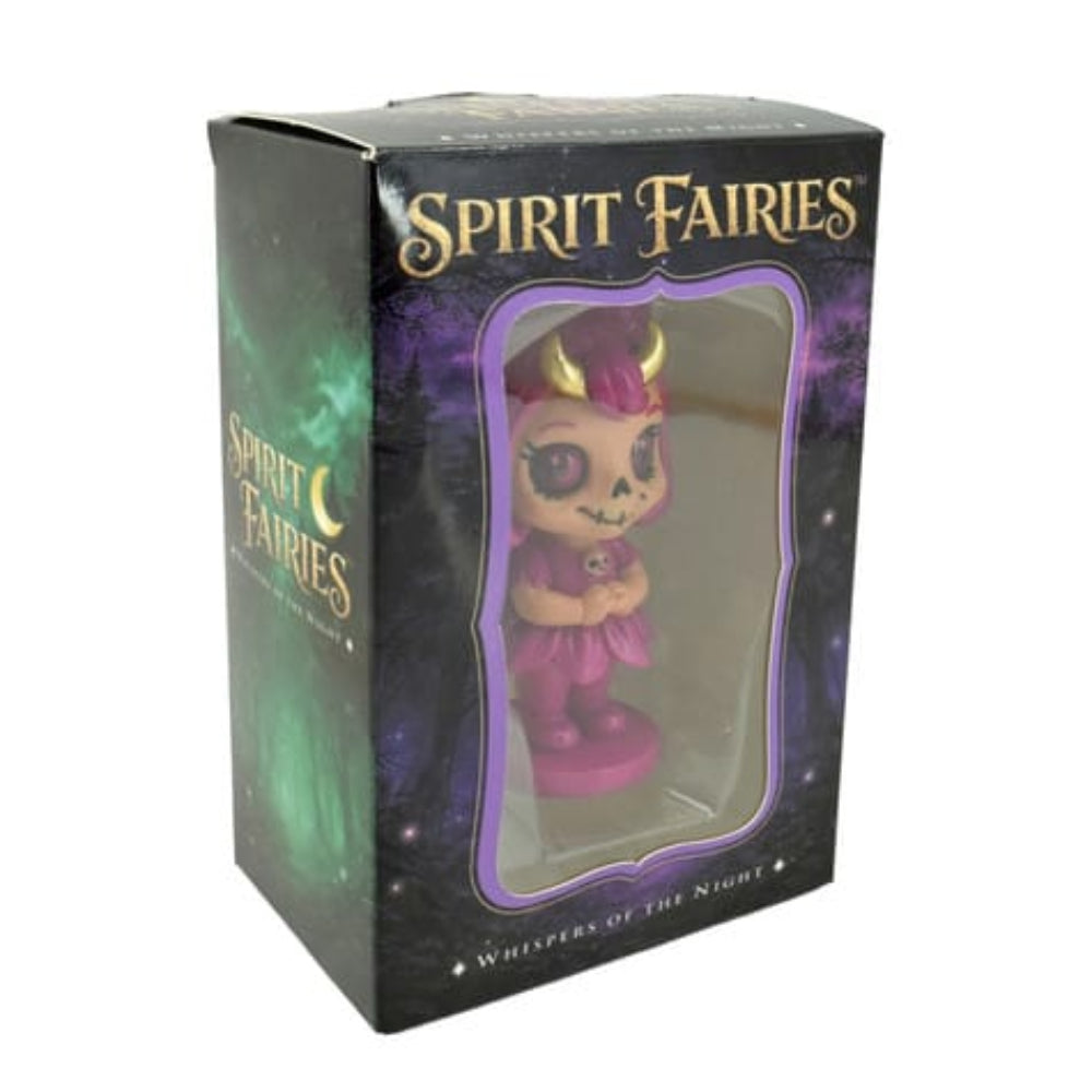 Spirit Fairies Beatrix Figurine – Pink Fantasy Fairy with Trading Card
