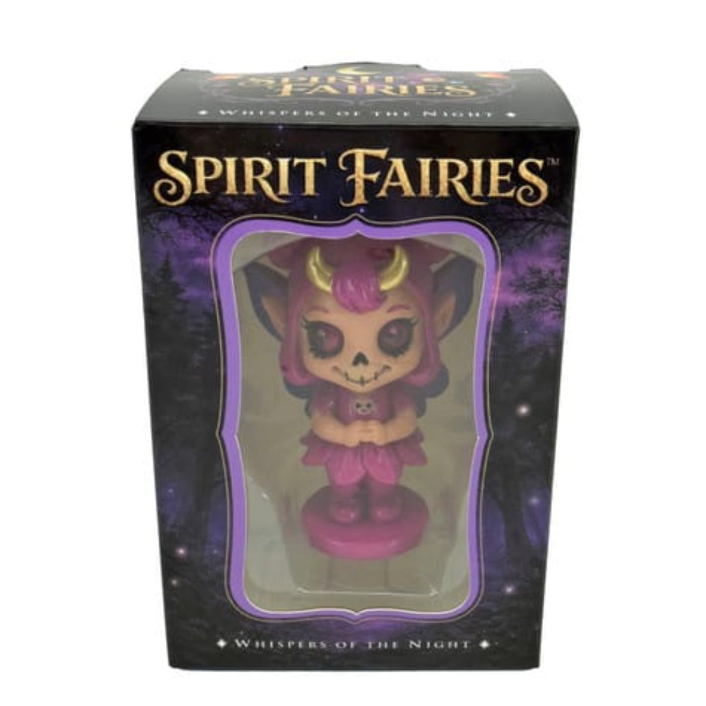 Spirit Fairies Beatrix Figurine – Pink Fantasy Fairy with Trading Card