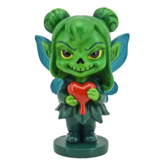 Spirit Fairies Gremlin Figurine – Green Fantasy Collectible with Trading Card