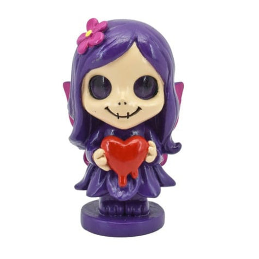 Spirit Fairies Mirella Figurine – Gothic Fairy with Red Heart