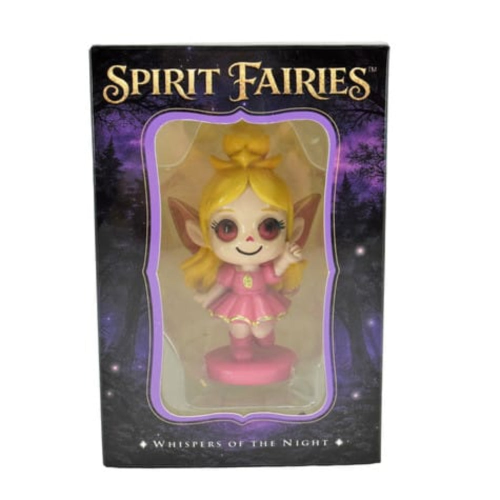 Spirit Fairies Solara Figurine – Golden Fairy with Trading Card