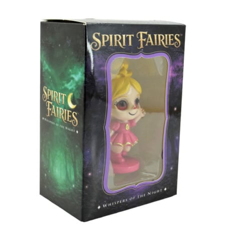 Spirit Fairies Solara Figurine – Golden Fairy with Trading Card