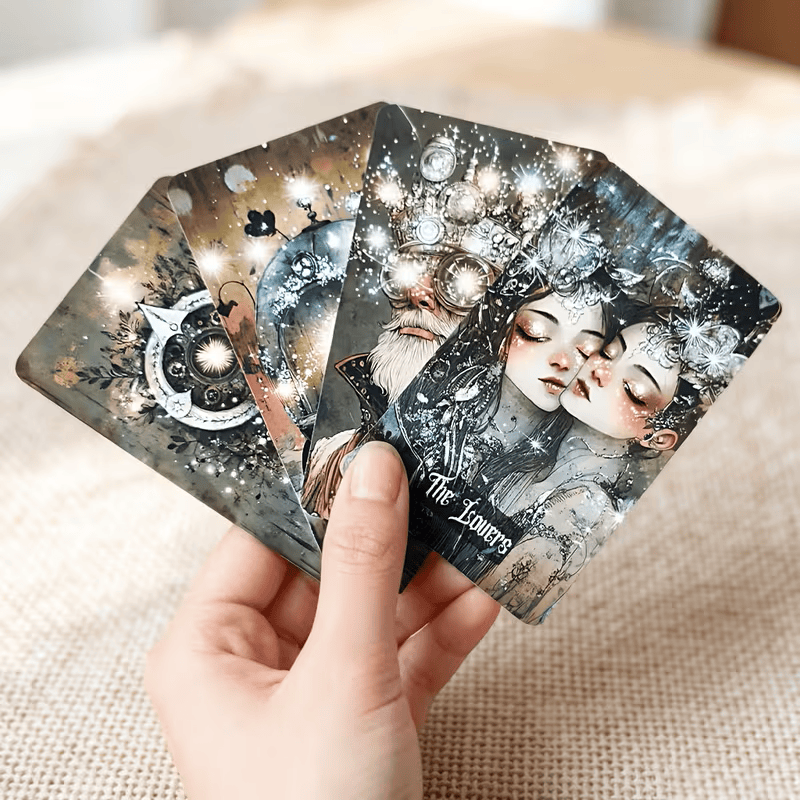 Starlit Dreams Tarot | Artistic Celestial Tarot Deck for Intuitive Readings