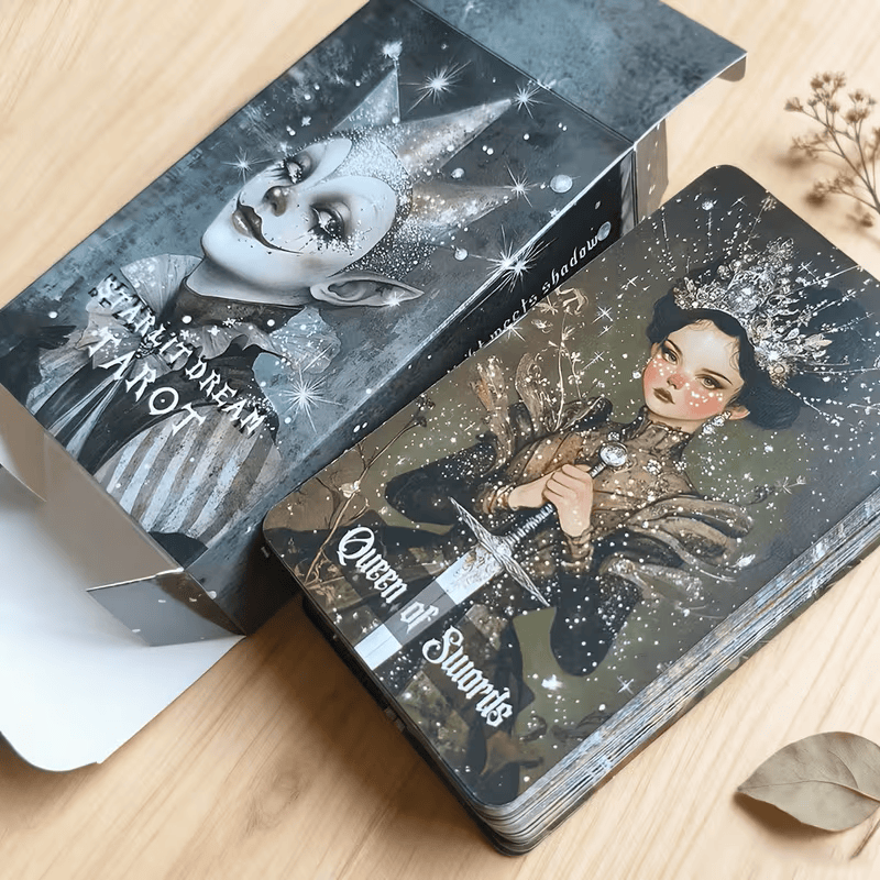 Starlit Dreams Tarot | Artistic Celestial Tarot Deck for Intuitive Readings