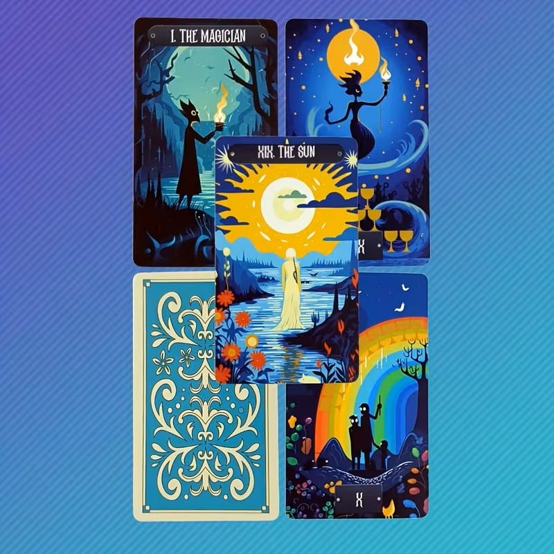Strange World Tarot Deck – Surreal Artistic Tarot Cards with Bold Fantasy Imagery