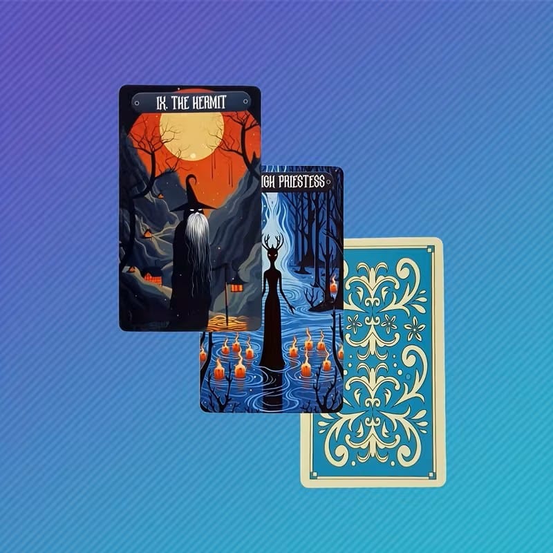 Strange World Tarot Deck – Surreal Artistic Tarot Cards with Bold Fantasy Imagery