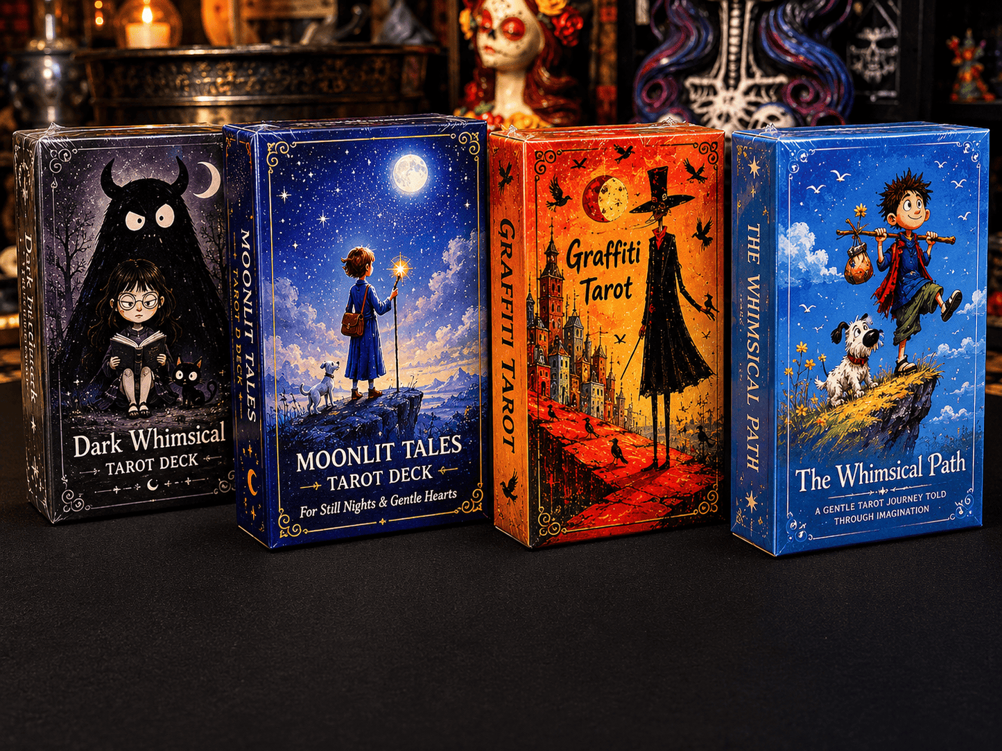 Mystery Tarot Bundle Kit – Intuitively Chosen Tarot & Spiritual Gifts