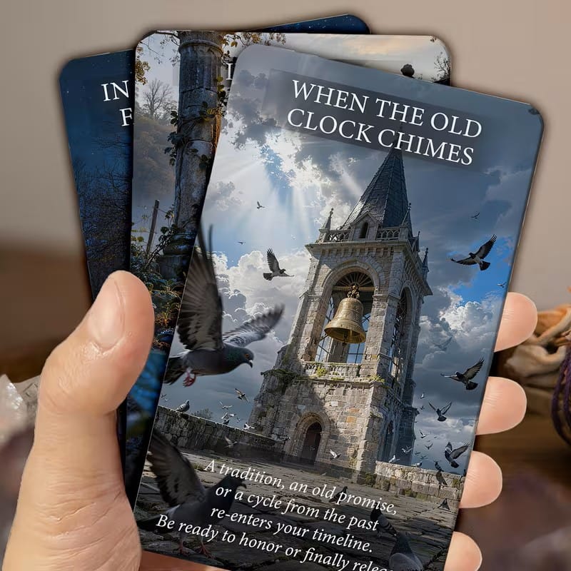 The When Oracle – 55-Card Timing Oracle Deck for Intuitive Guidance & Spiritual Insight