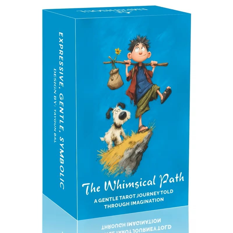 The Whimsical Path Tarot Deck – Gentle Beginner Friendly Tarot Cards & Guidebook