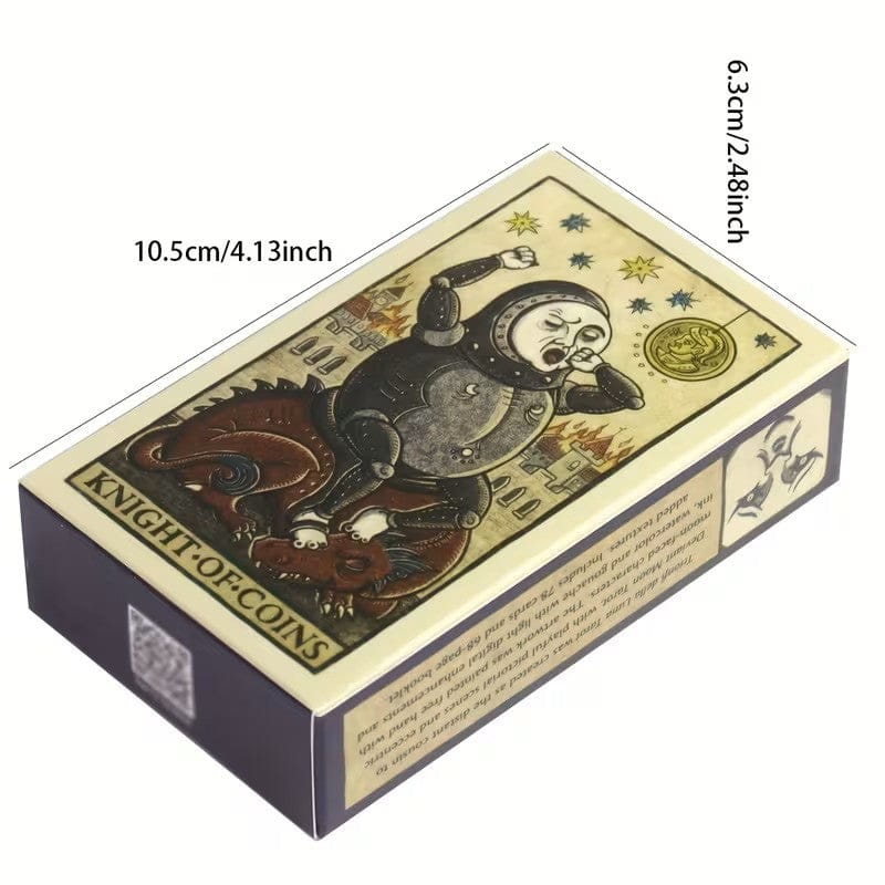 Trionfi Della Luna Tarot Cards with Electronic Guidebook for Beginners - Authentic Occult and Witchcraft Supply Image