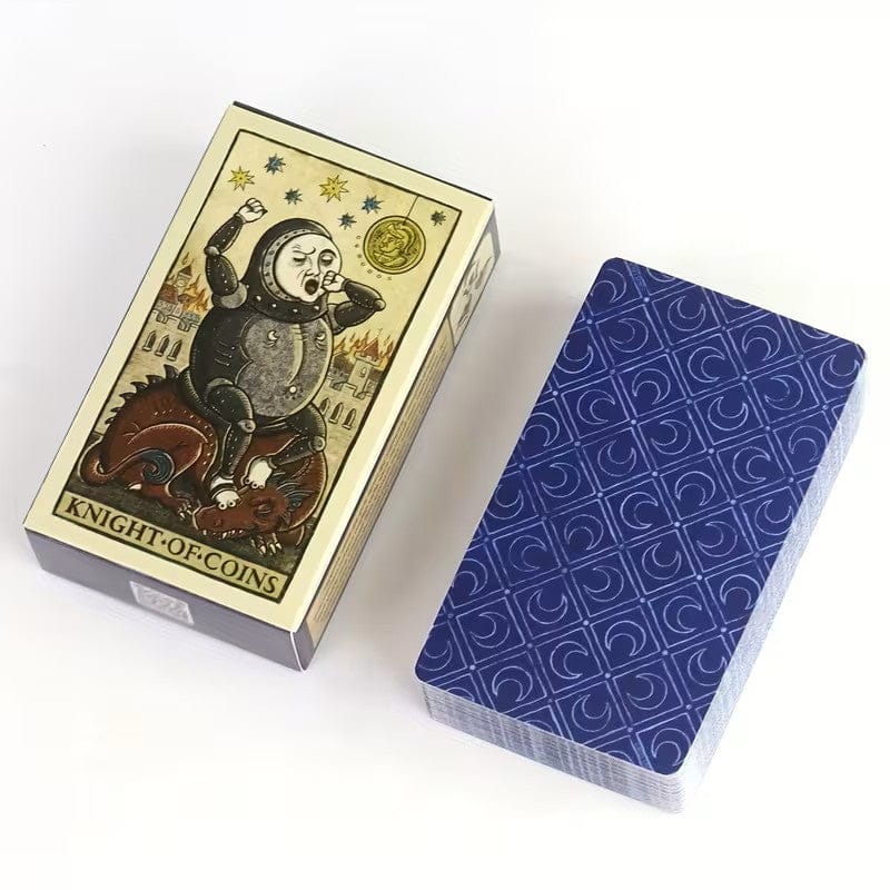 Trionfi Della Luna Tarot Cards with Electronic Guidebook for Beginners - Authentic Occult and Witchcraft Supply Image