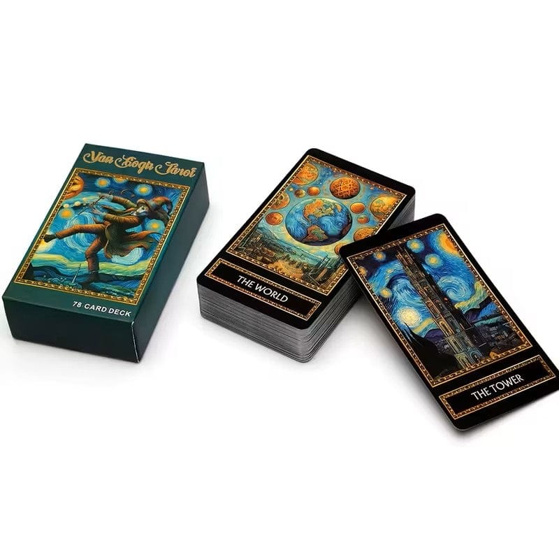 Van Gogh Tarot Cards - 78pcs - Authentic Occult and Witchcraft Supply Image