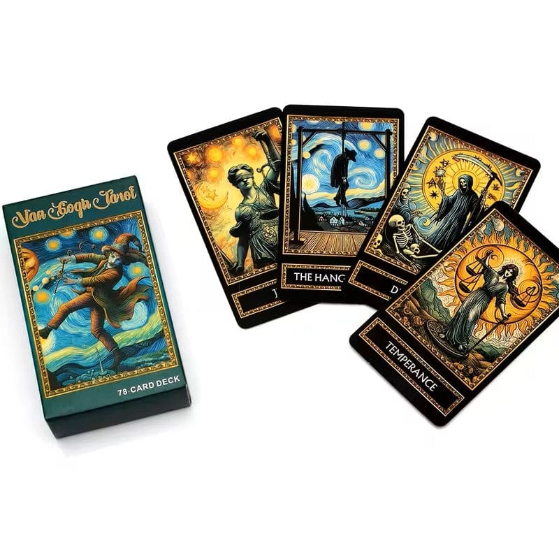Van Gogh Tarot Cards - 78pcs - Authentic Occult and Witchcraft Supply Image