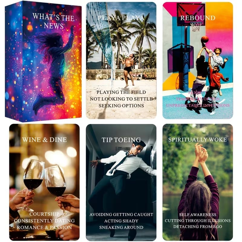 What’s The News? Oracle Deck – Love, Life & Situation Insight Cards