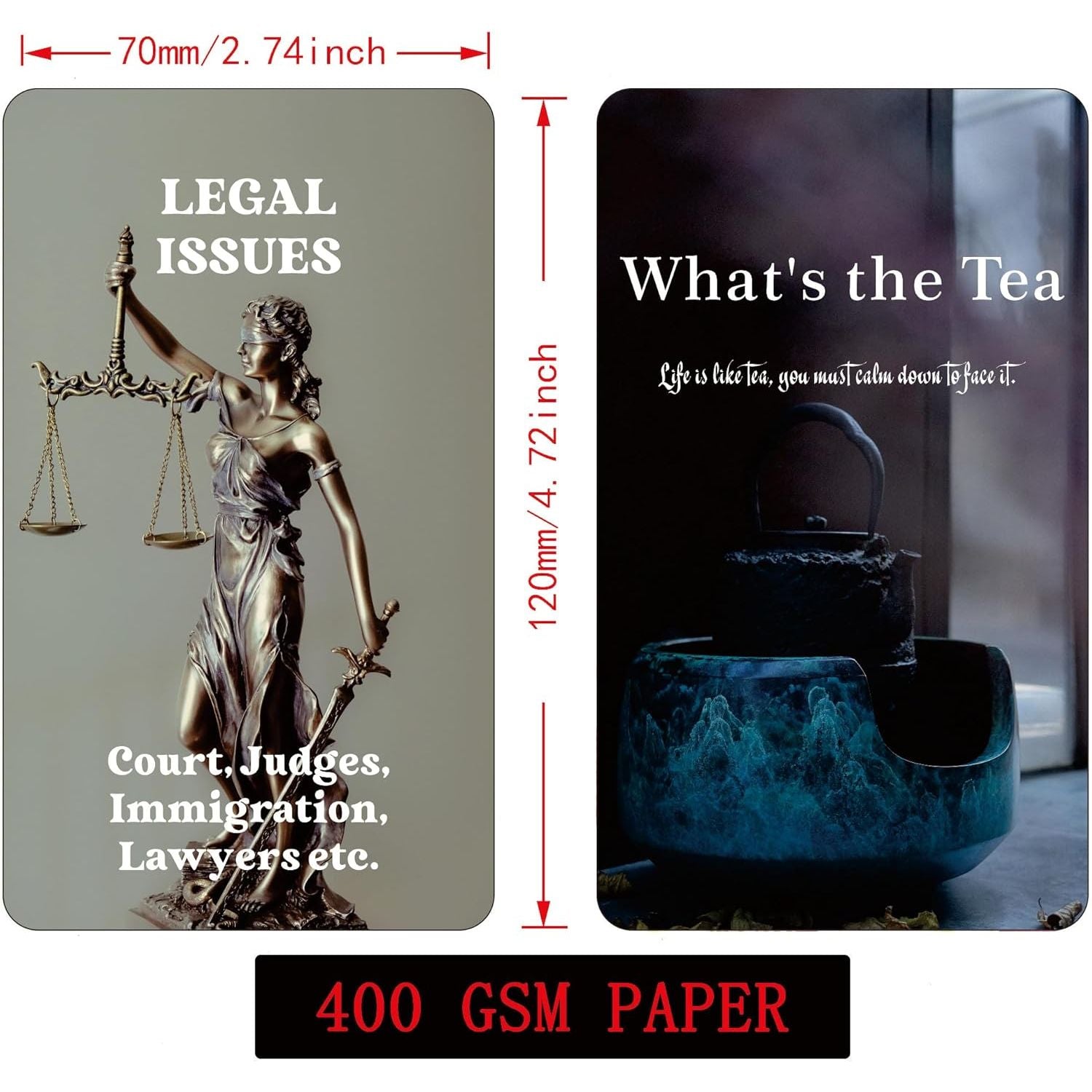 What's The Tea Oracle Cards Deck - Authentic Occult and Witchcraft Supply Image