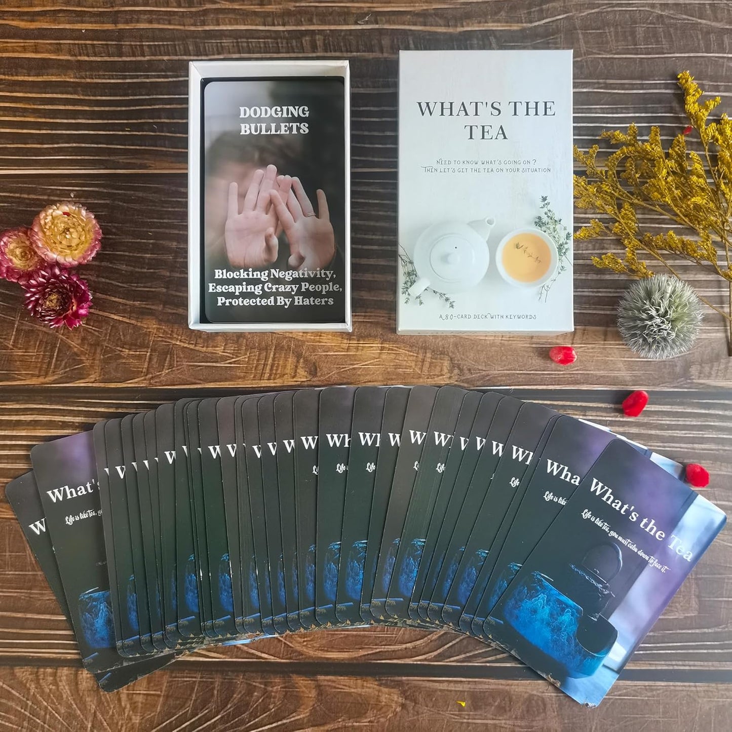 What's The Tea Oracle Cards Deck - Authentic Occult and Witchcraft Supply Image