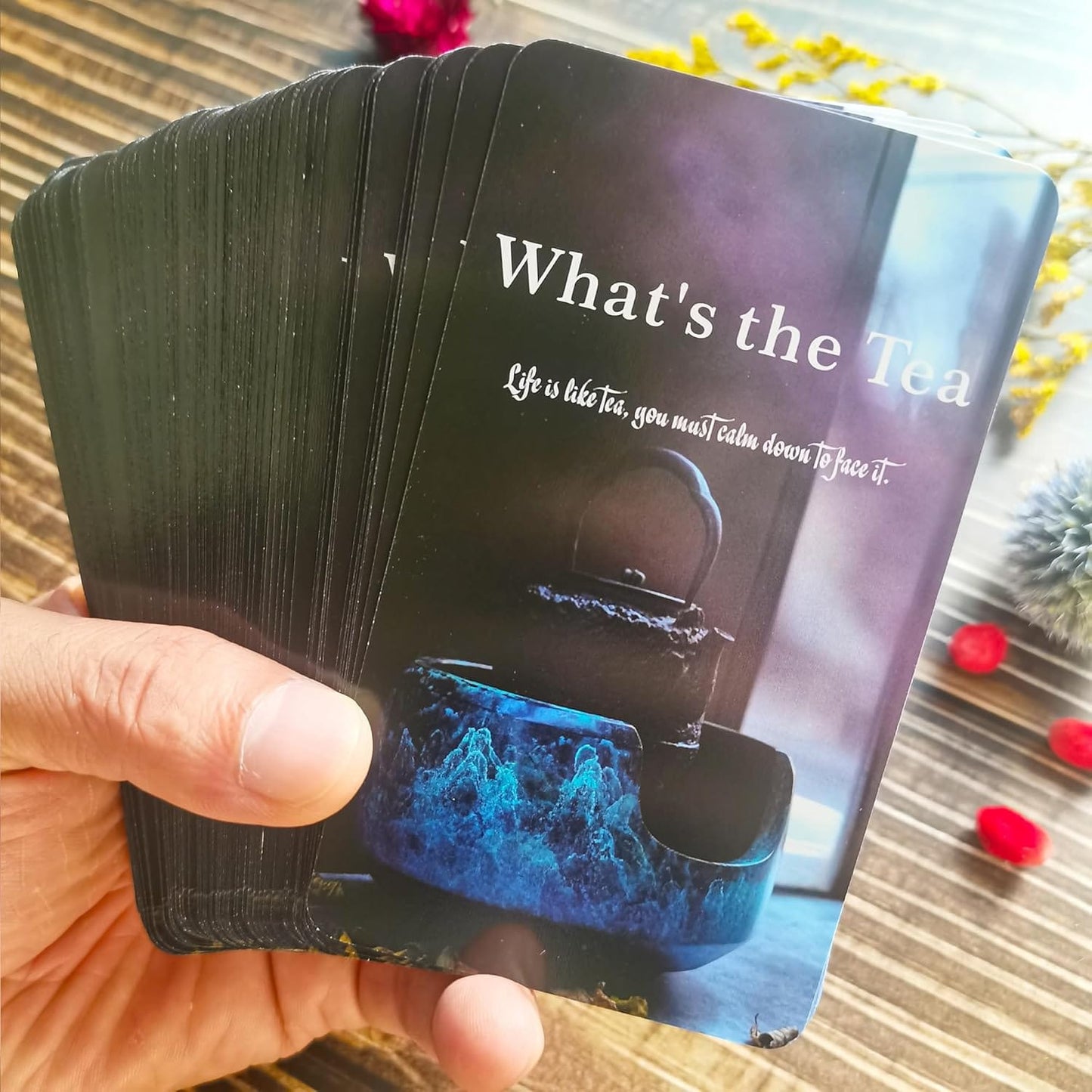 What's The Tea Oracle Cards Deck - Authentic Occult and Witchcraft Supply Image