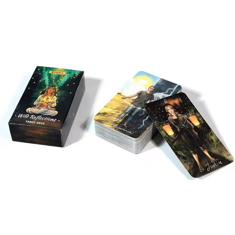 Wild Reflections Tarot Deck – 78-Card Nature Inspired Tarot Cards