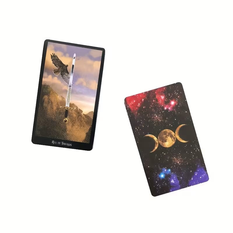 Witches Tarot Deck by Ellen Dugan – 78 Card Witchcraft Tarot Set with Guidebook | Beginner Friendly Spiritual Divination Cards