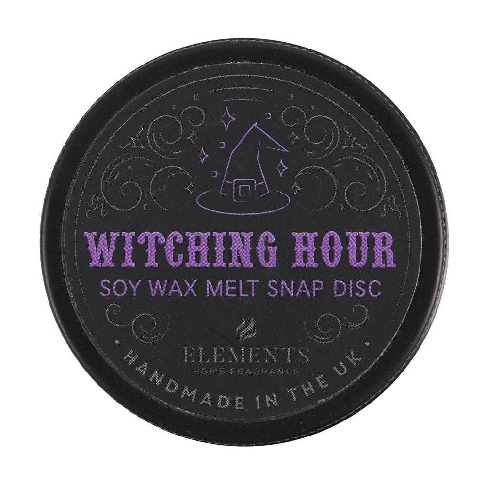 Witching Hour Soy Wax Snap Disc – Spooky Wax Melt & Gothic Home Scent
