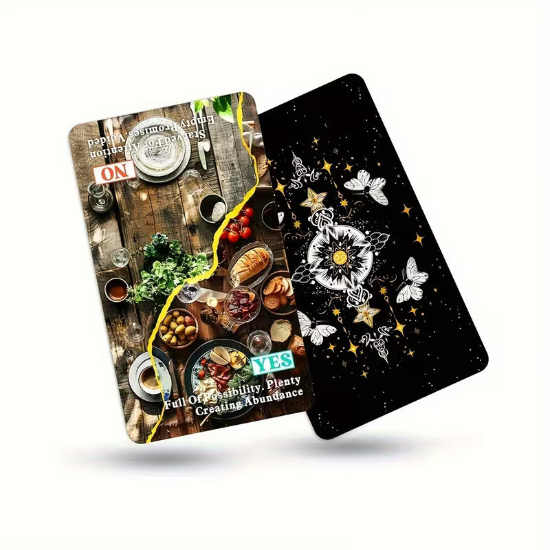 Yes or No Oracle Deck – 56 Card Decision Making Oracle Cards with Meanings | Beginner Friendly Divination & Guidance Deck
