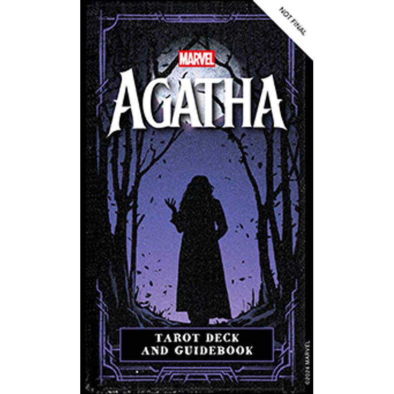 Agatha All Along Tarot Deck and Guidebook – Marvel Inspired 78 Card Tarot Set