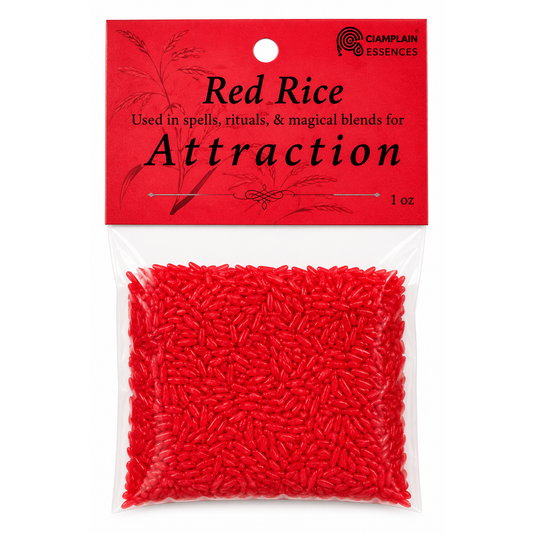 Attraction Ritual Rice | Red Intention Rice for Love, Magnetism & Desire (1 oz.)