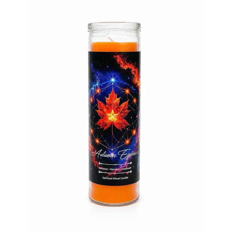 Autumn Equinox Scented Spiritual Ritual Jar Candle