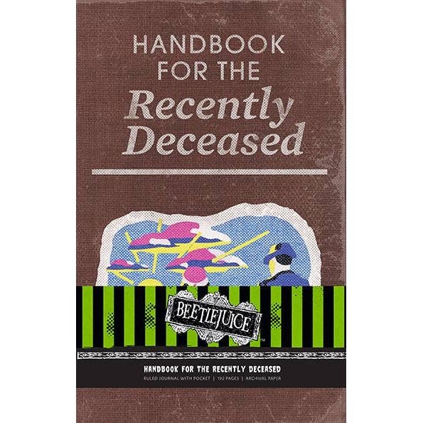 Beetlejuice Handbook for the Recently Deceased Journal – Deluxe Hardcover Notebook