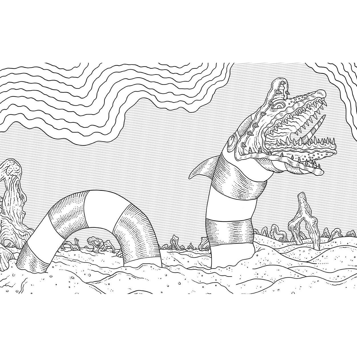 Beetlejuice Official Coloring Book – Strange and Unusual Art from the Cult Classic Film