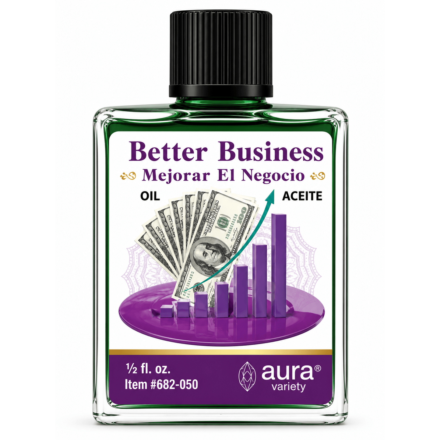 Better Business Ritual Oil | Spiritual Oil for Business Success & Prosperity (4 Dram / ½ fl oz)
