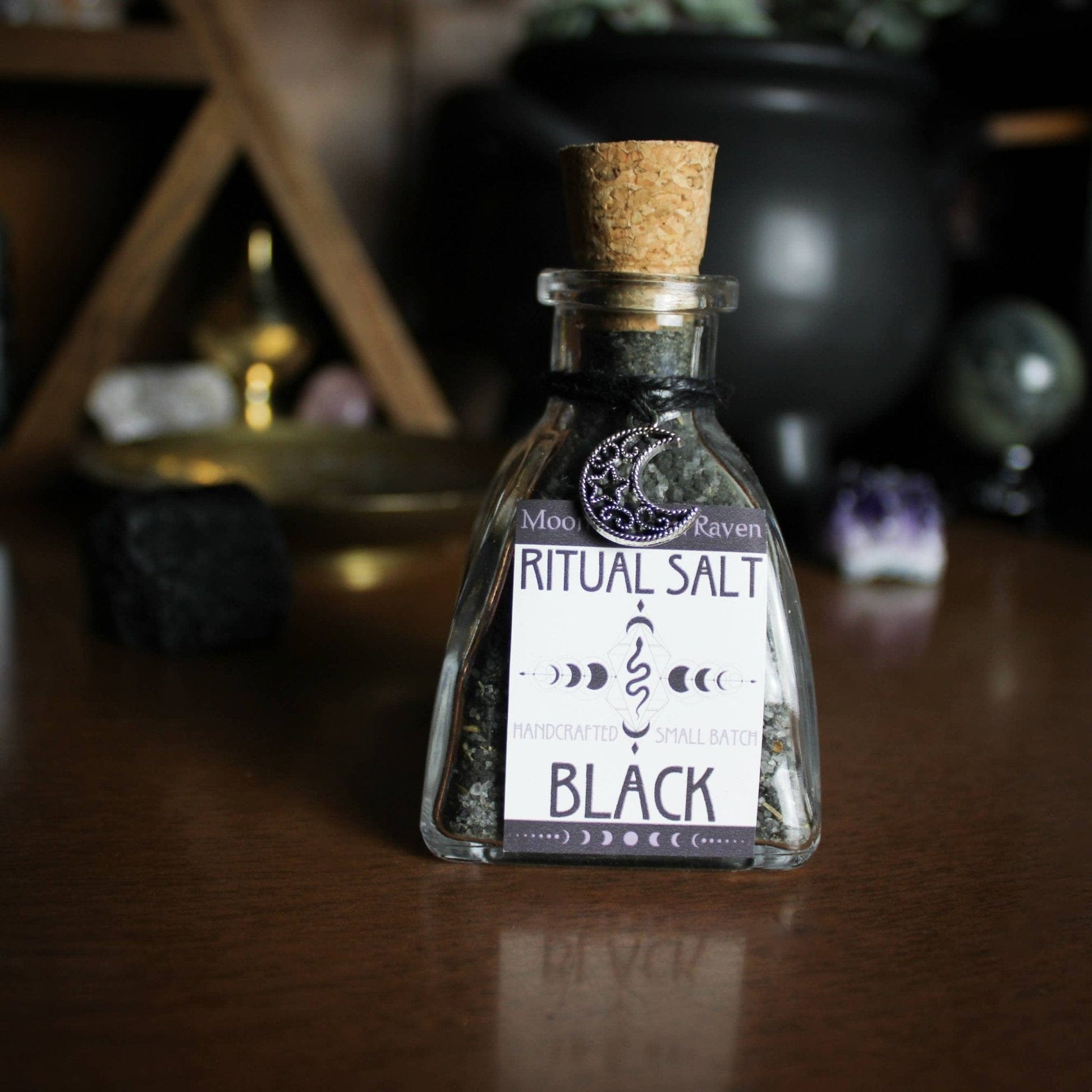 Black Ritual Salt, Witches Black Salt, Protection Salt Black Ritual Salt, Witches Black Salt, Protection Salt