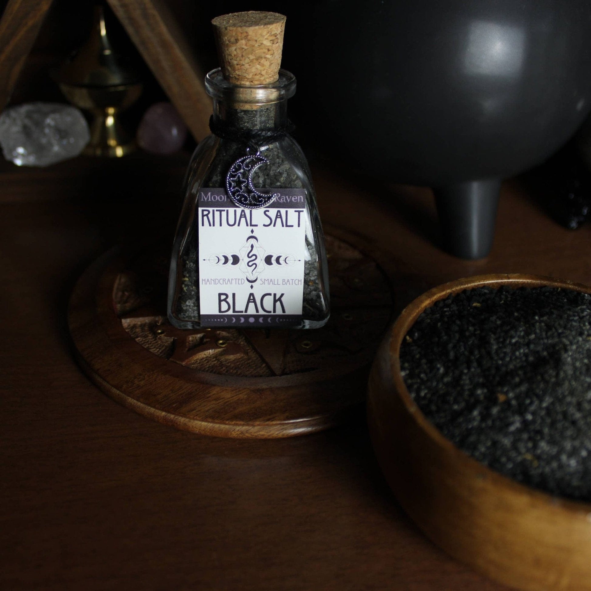 Black Ritual Salt, Witches Black Salt, Protection Salt Black Ritual Salt, Witches Black Salt, Protection Salt