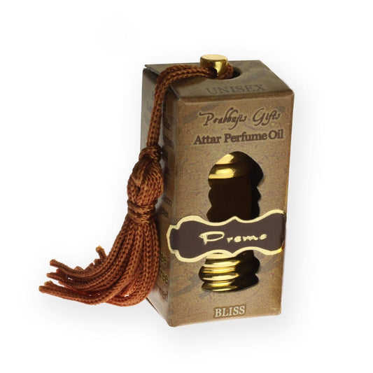 Prema Attar Oil for Bliss – Mini 3ml Unisex Perfume Oil – Vegan Aromatherapy Fragrance