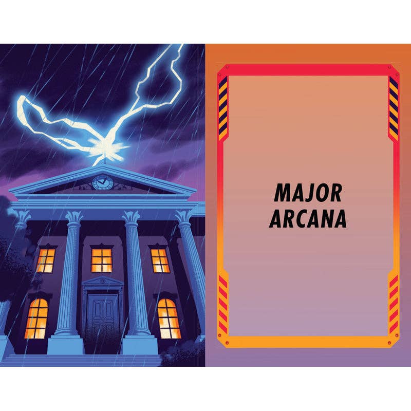 Back to the Future Tarot Deck and Guidebook – 78 Card Movie Inspired Tarot Set