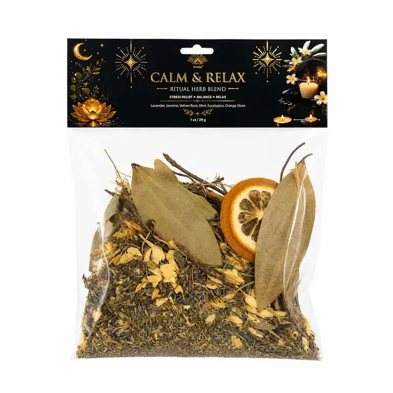 Calm & Relax Ritual Herb Blend – 1 oz