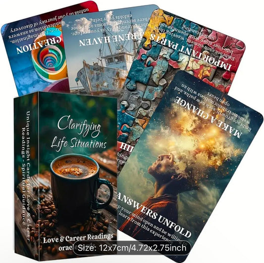 Clarifying Life Situations Oracle Cards - Mystic Treasures