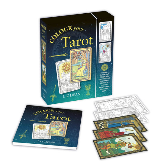 Colour Your Tarot: Two Decks With Guidebook - Mystic Treasures