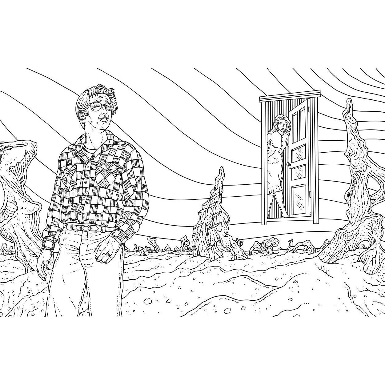 Beetlejuice Official Coloring Book – Strange and Unusual Art from the Cult Classic Film