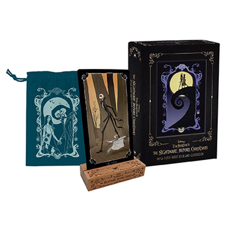 Nightmare Before Christmas Mega-Sized Tarot Deck and Guidebook – Large Format Tarot