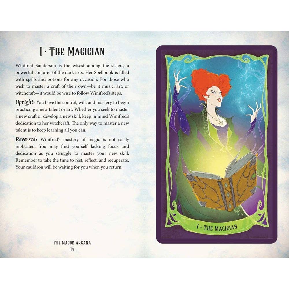 Hocus Pocus Official Tarot Deck and Guidebook – 78 Card Movie Tarot Set