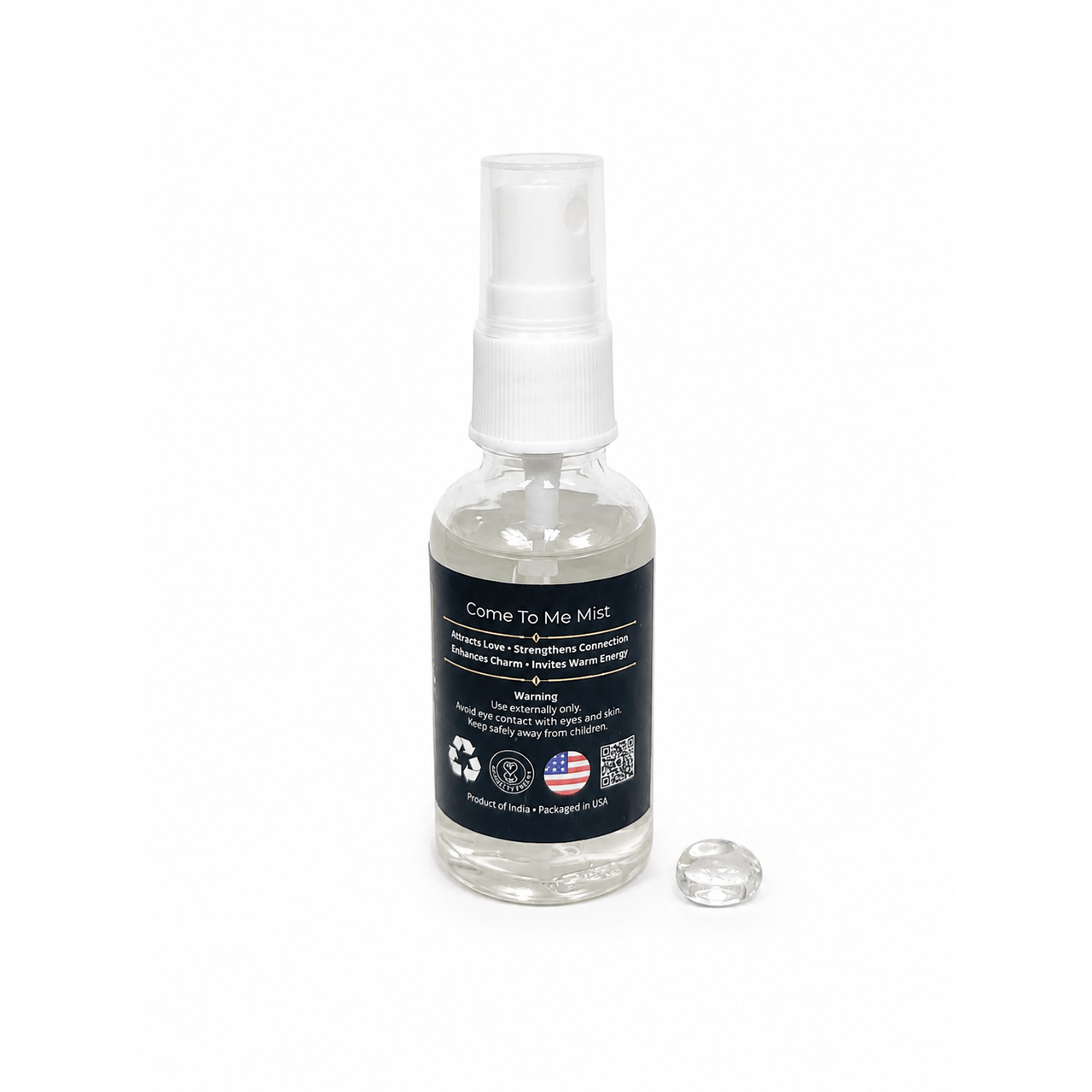 Come To Me Mist with Clear Quartz Crystal – 30 ml