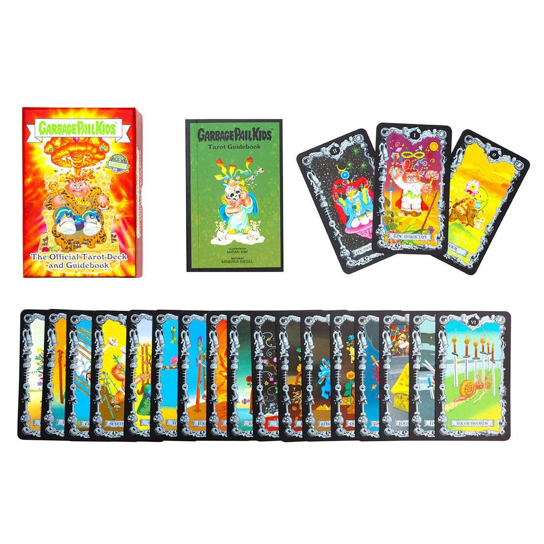 Garbage Pail Kids Official Tarot Deck and Guidebook – 78 Card Collectible Tarot Set