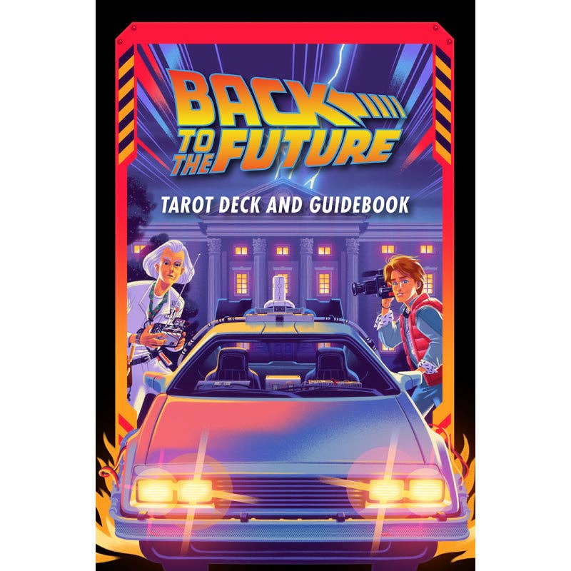 Back to the Future Tarot Deck and Guidebook – 78 Card Movie Inspired Tarot Set