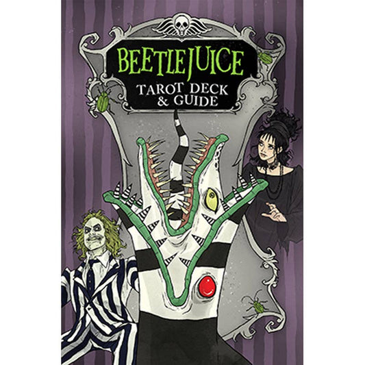 Beetlejuice Tarot Deck & Guide – 78 Card Tarot Set with Guidebook